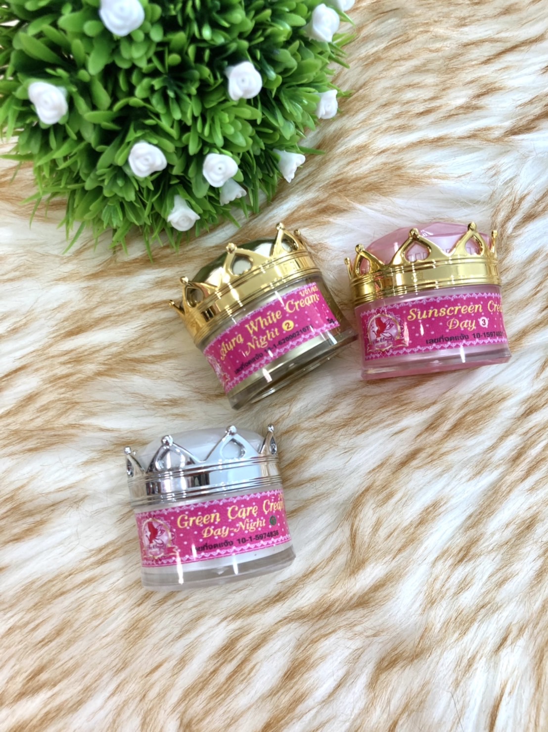 ครีมนางฟ้า ตัวแยก5กรัม เบอร์2(สีเหลือง)/เปลี่ยนสติ๊กเกอร์ใหม่