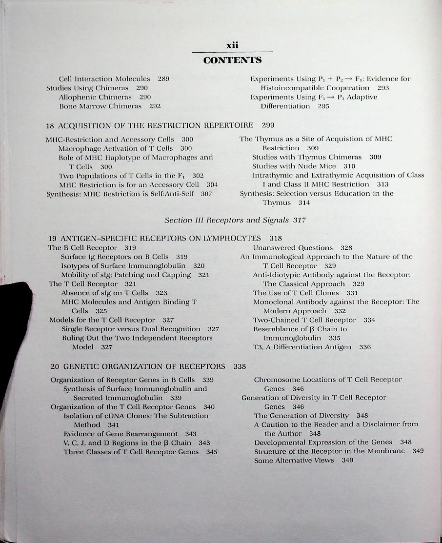 IMMUNOLOGY: A SYNTHESIS