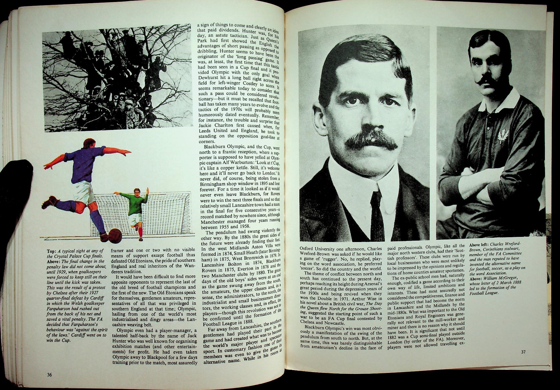 THE STORY OF FOOTBALL