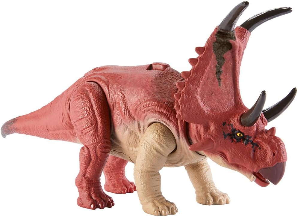 **MTS Toys**Mattel Jurassic World Dino Trackers Wild Roar : HLP16 Diabloceratops [ความยาวจากหัวถึงหาง 28 ซ.ม.]