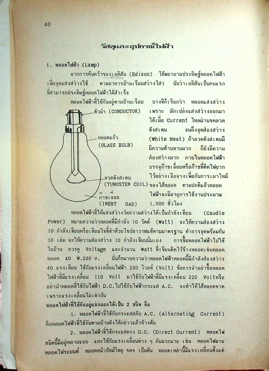 คู่มือสอบวิชาความสามารถเฉพาะตำแหน่ง 1-2 ช่างไฟฟ้า ภาคความรู้ทางช่างไฟฟ้า ทฤษฎีและปฏิบัติ
