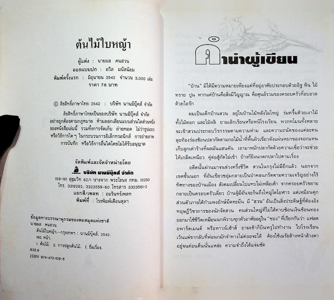 ต้นไม้ใบหญ้า