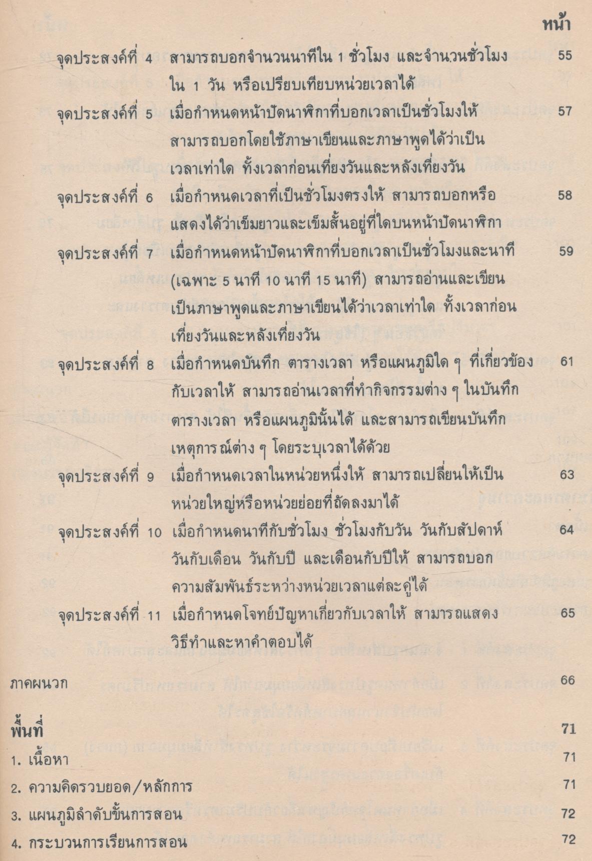 เอกสารเสริมความรู้ครูคณิตศาสตร์ ระดับประถมศึกษา เล่มสอง