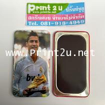 แม่เหล็กติดตู้เย็นสี่เหลี่ยม / วงกลม / วงรี แบบพรีเมี่ยม อย่างดี