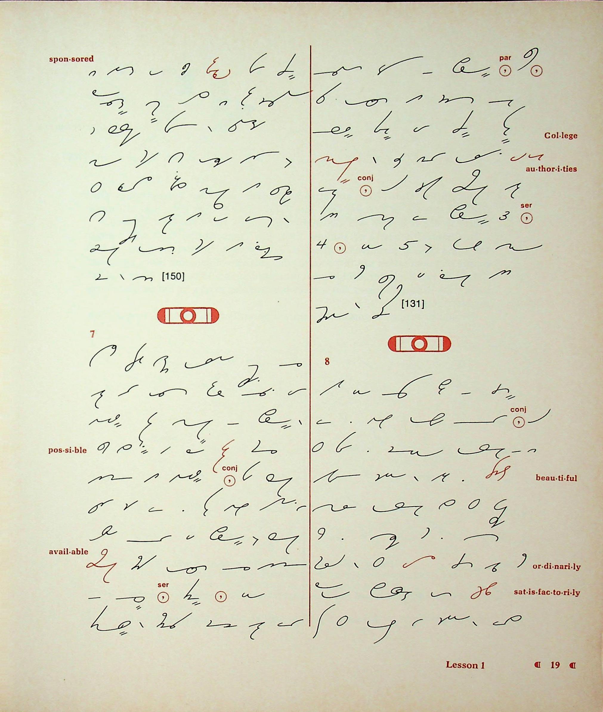 GREGG SHORTHAND FOR COLLEGES VOLUME TWO