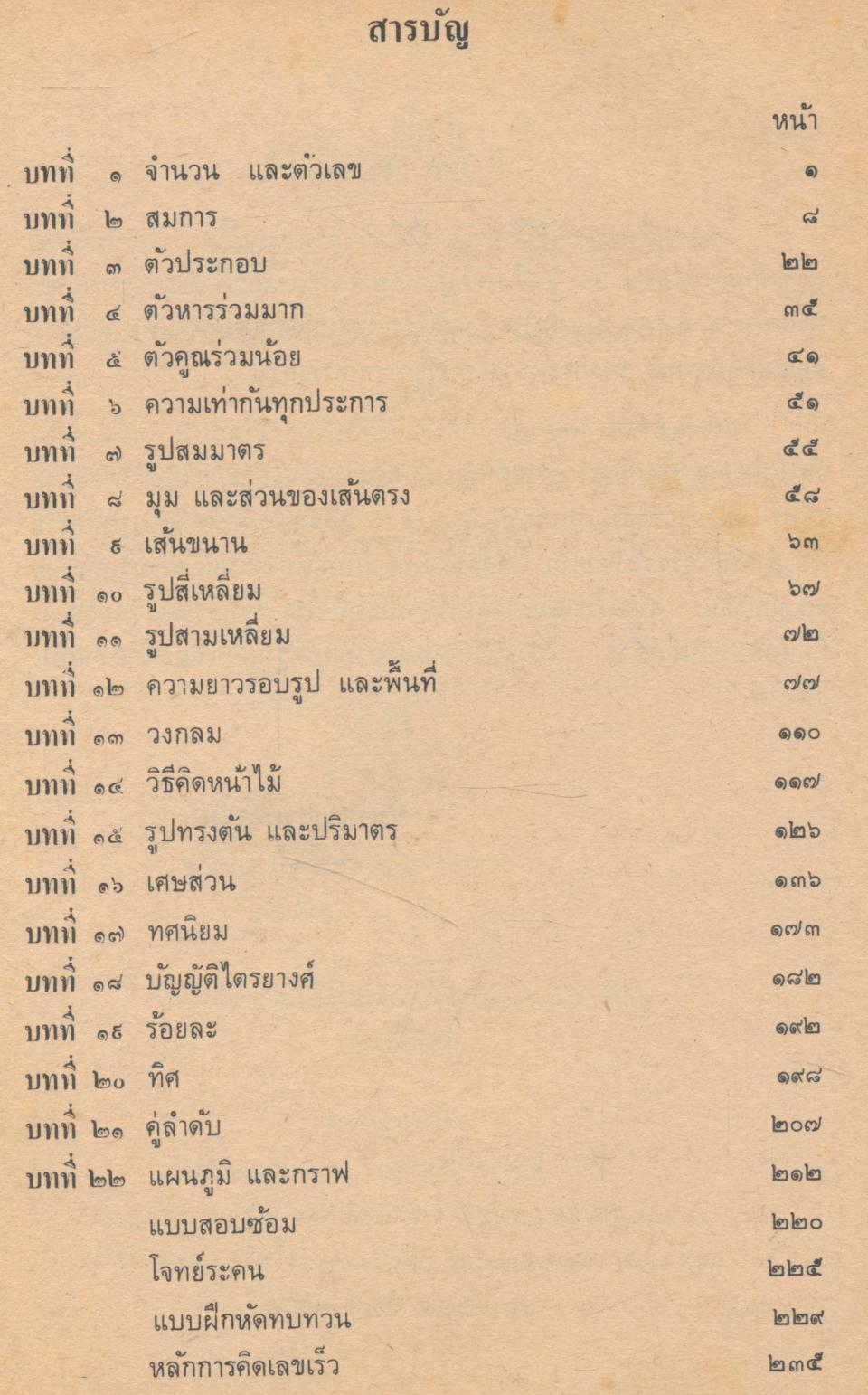 กลุ่มทักษะ คณิตศาสตร์ ชั้นประถมศึกษาปีที่ 6
