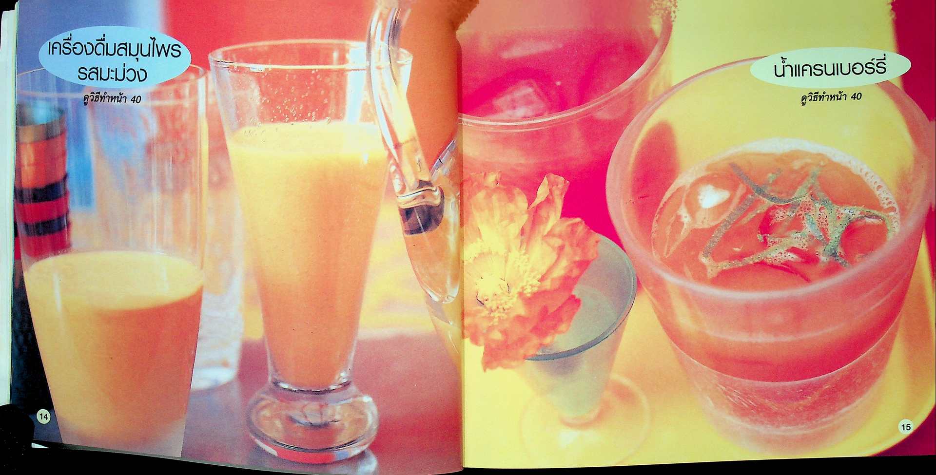 รวมสูตรการผสม เครื่องดื่มคลายร้อน ด้วยวิธีง่ายๆ