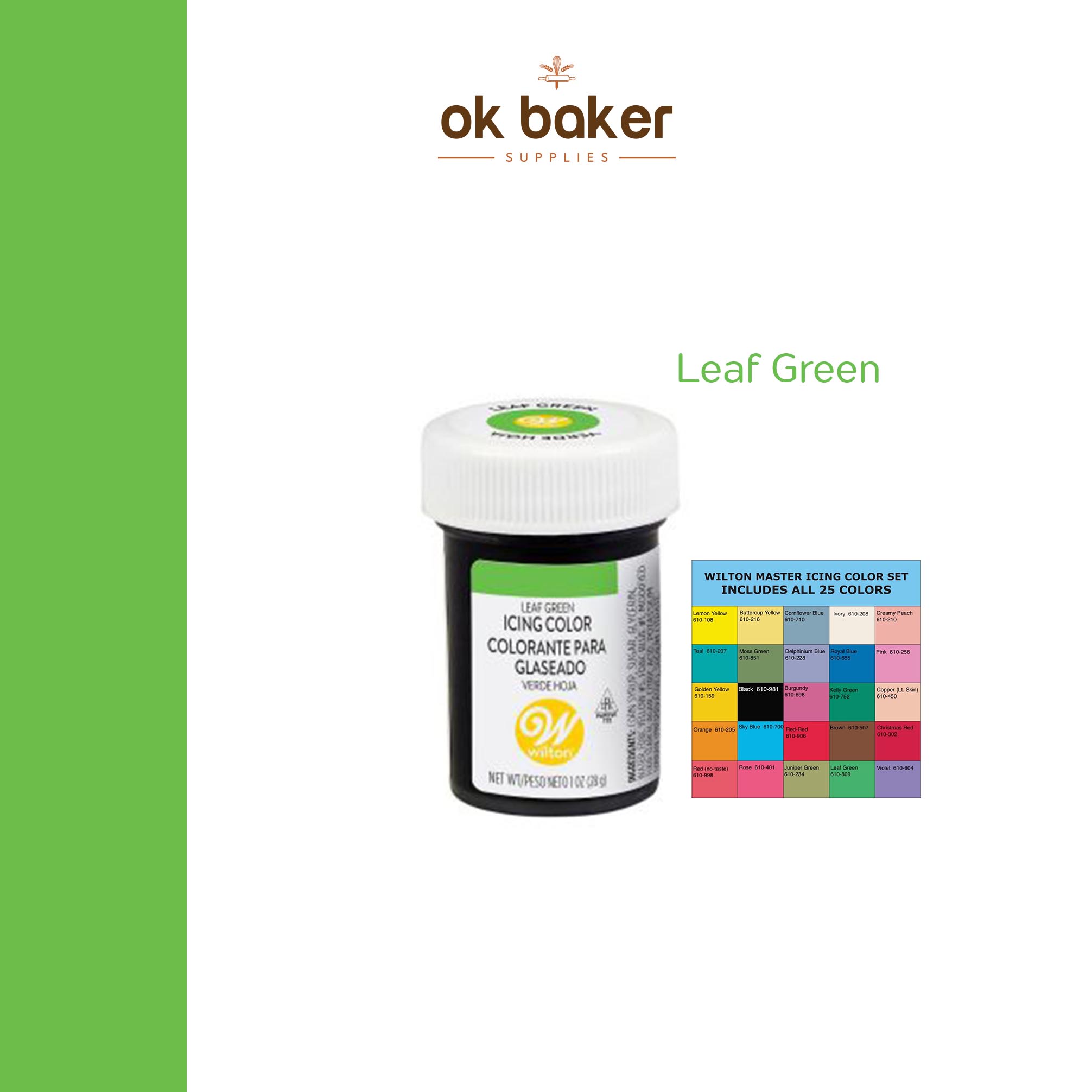 สีเจล Leaf Green 0 กก.