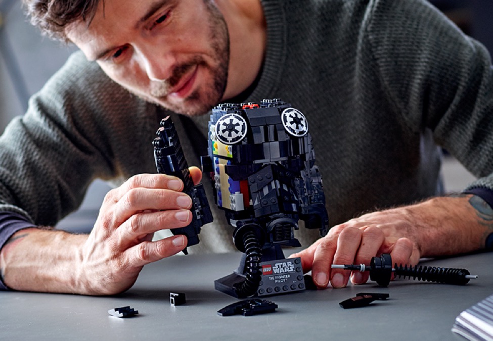 **MTS Toys**เลโก้ Lego 75274 Star Wars : TIE Fighter Pilot Helmet