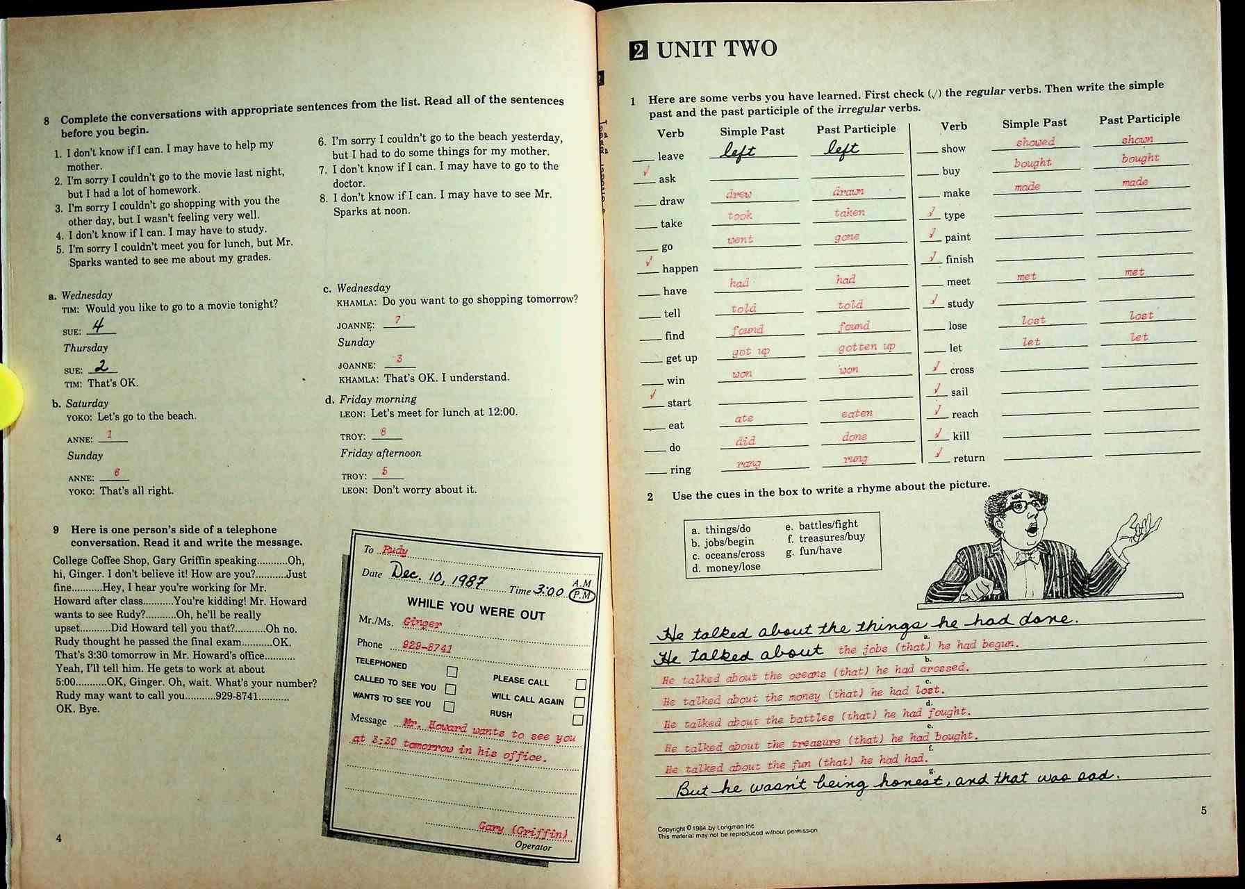 คู่มือครู ODYSSEY A Communicative Course in English Workbook 6 อ 615 - อ 616 วิชาหลัก 5-6 ชั้นมัธยมศึกษาปีที่ 6