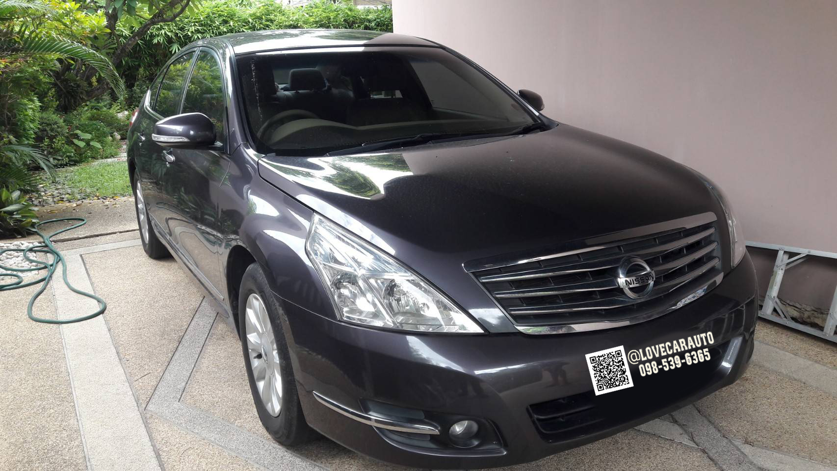พรมปูพื้นรถยนต์ 6D Nissan Teana J32 สีกาแฟ