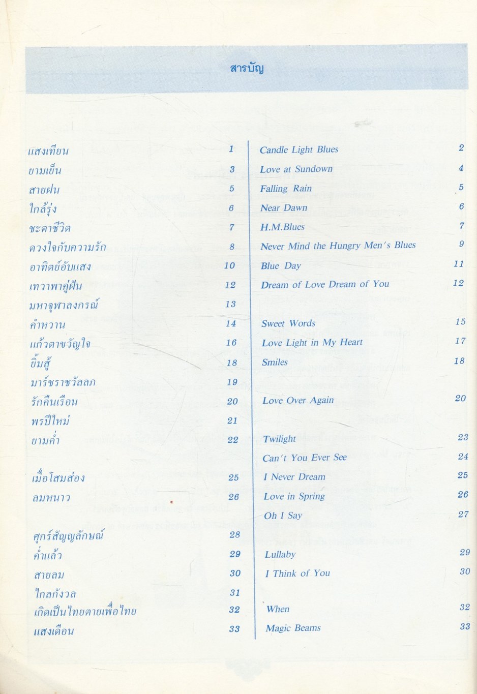 บทเพลงพระราชนิพนธ์ ของพระบาทสมเด็จพระเจ้าอยู่หัว พระภูมิพลมหาราช รัชกาลที่ ๙