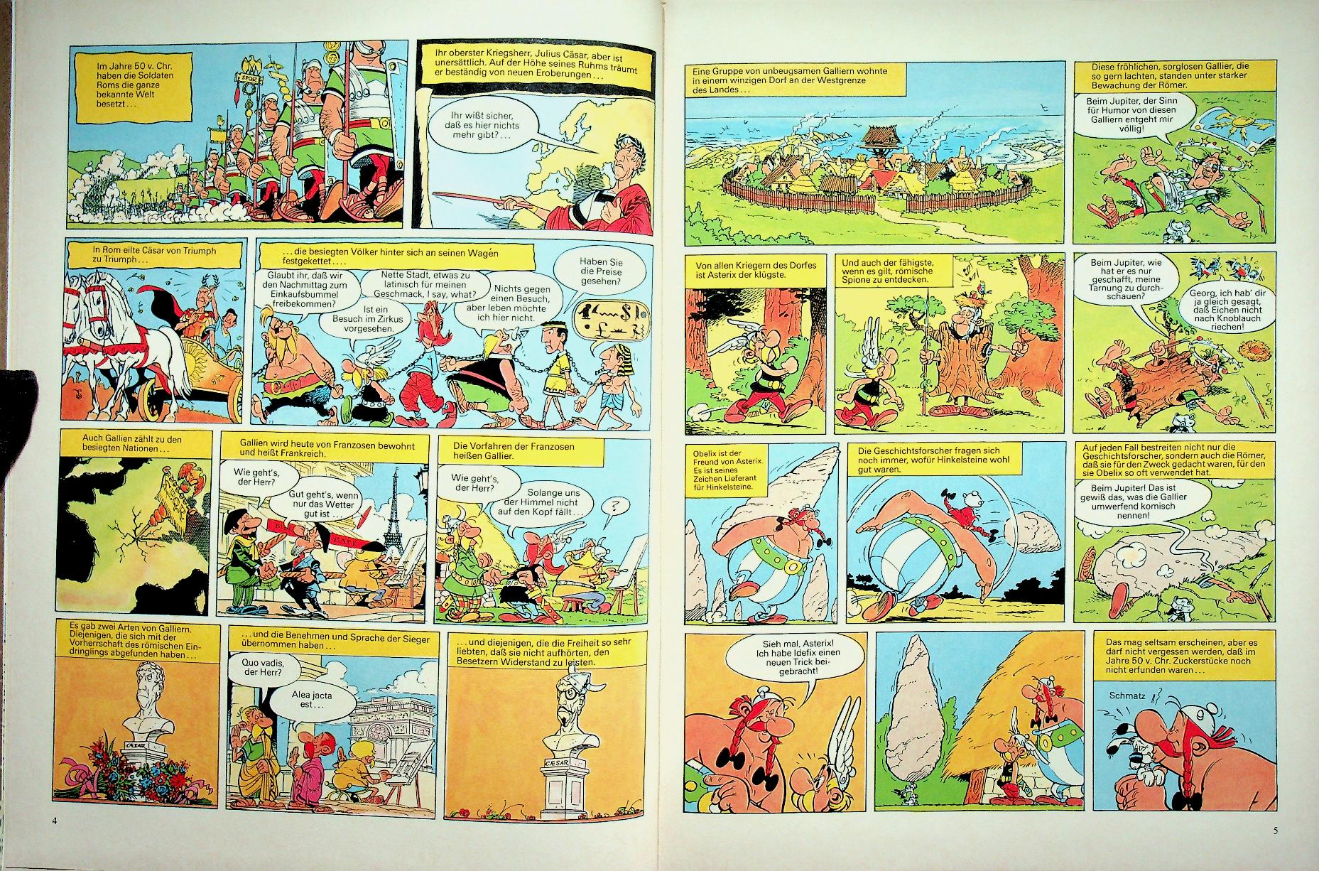 ASTERIX DER GALLIER (ฉบับภาษาเยอรมัน)
