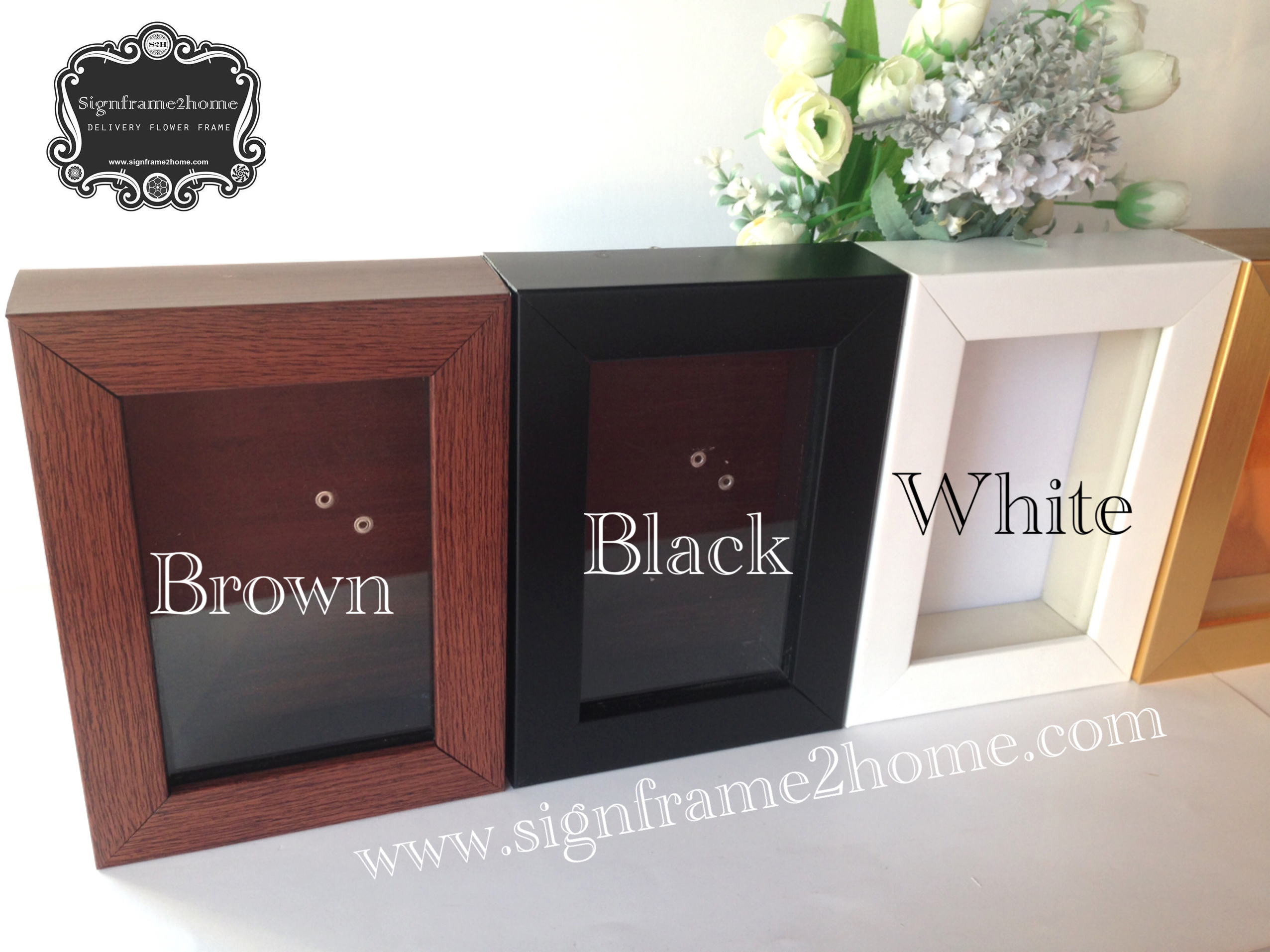 กรอบทรงลึก 5 เฉดสี A4