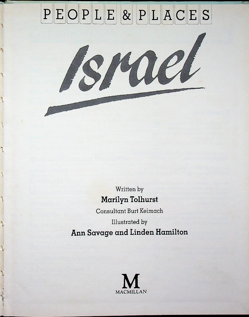 PEOPLE & PLACES Israel