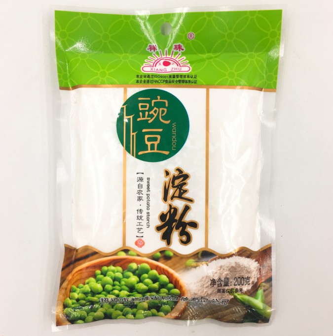 แป้งถั่วเจลาติน(Pea Starch) ตรา Xiangzhu 200g