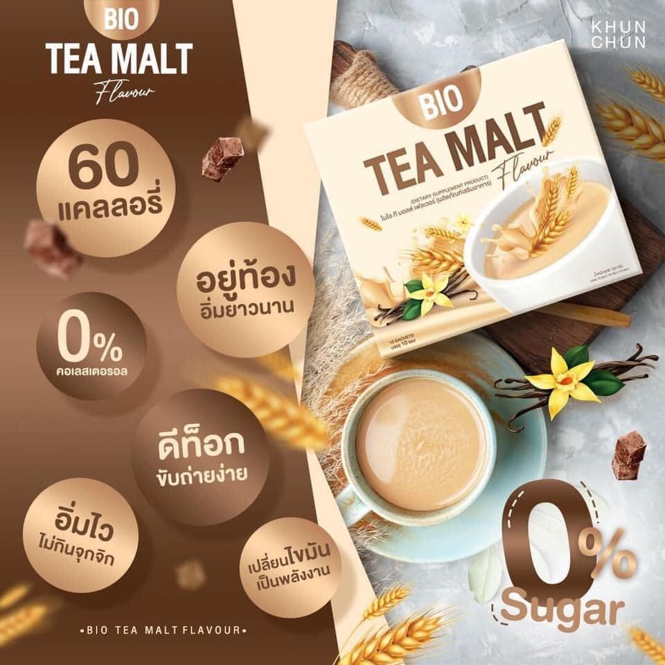 Bio Tea Malt ไบโอ ที มอลต์ เฟลเวอร์ (ชาไวท์มอลต์)