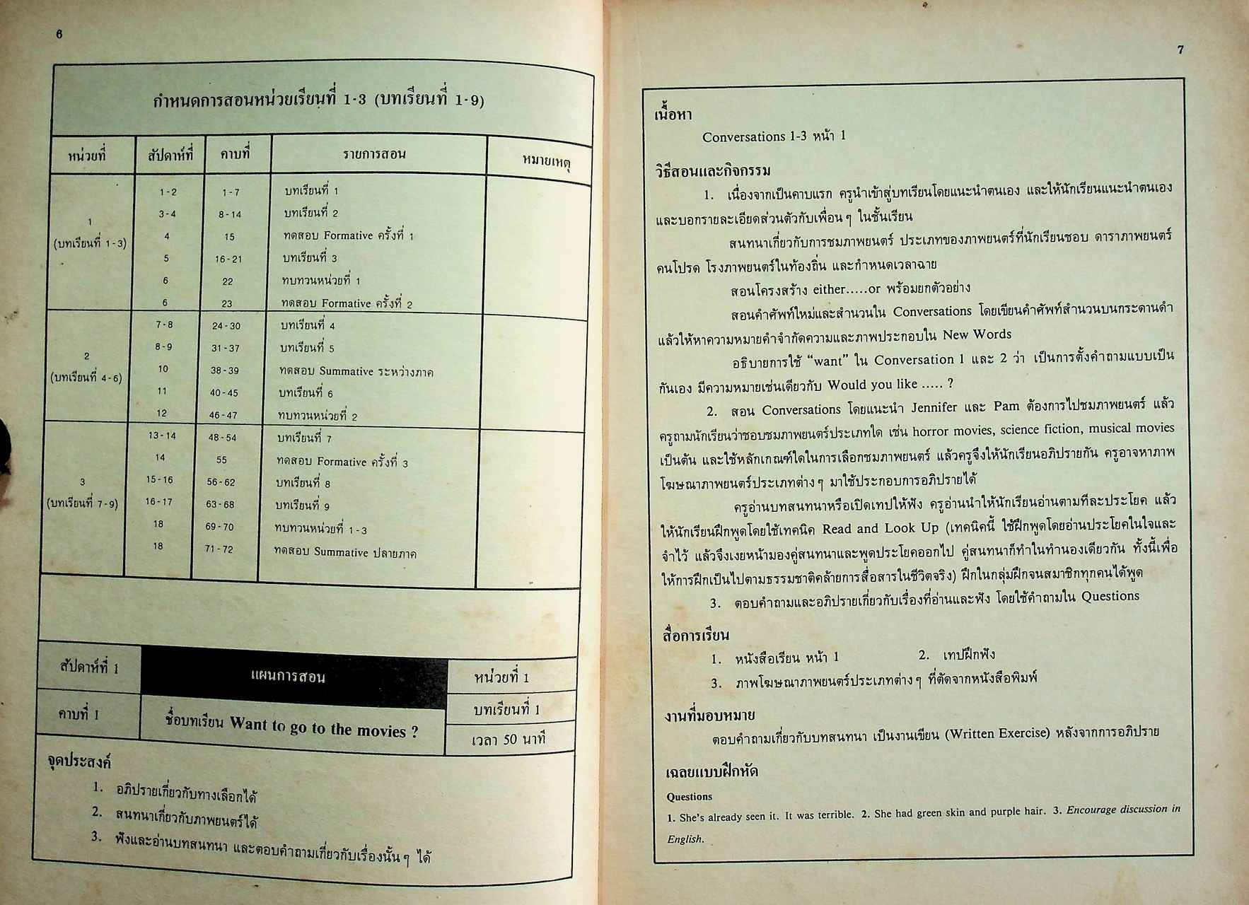 คู่มือครูและโครงการสอนรายคาบ ENGLISH FOR A CHANGING WORLD 5 รายวิชา อ 513 - อ 514 ภาษาอังกฤษ 3-4 ชั้นมัธยมศึกษาปีที่ 5 (ม.5)