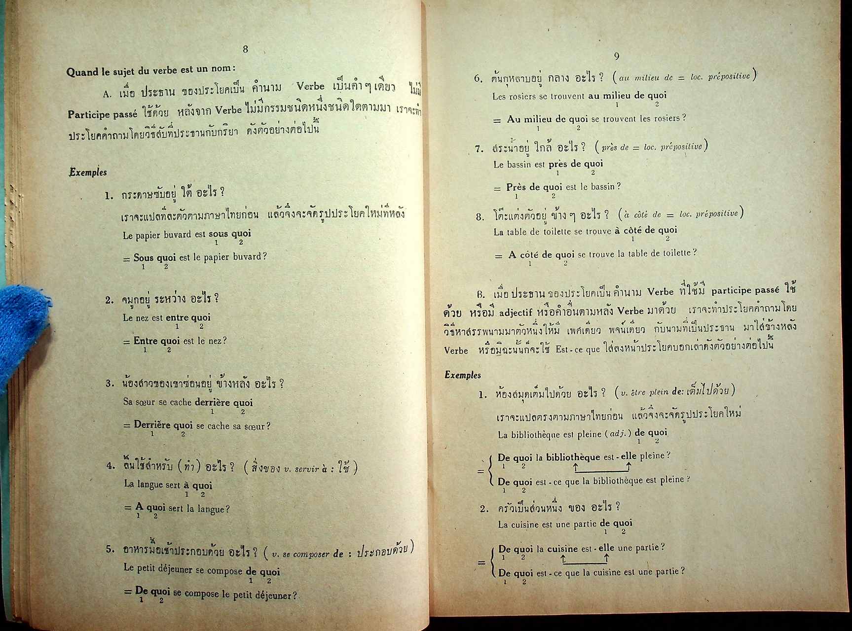 ไวยากรณ์ฝรั่งเศส เล่ม ๓ หลักสูตรเตรียมอุดมศึกษา