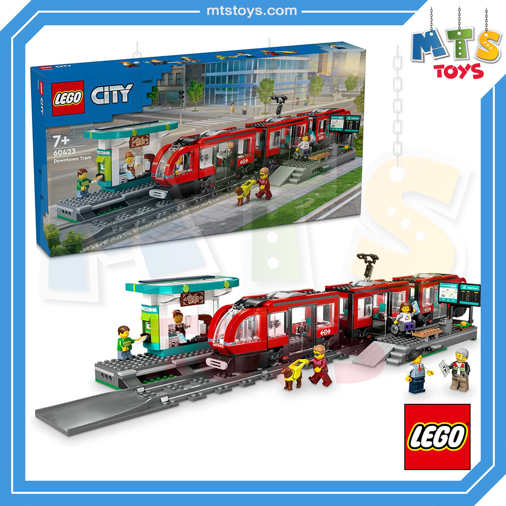 **MTS Toys**เลโก้ Lego 60423 City : Downtown Tram