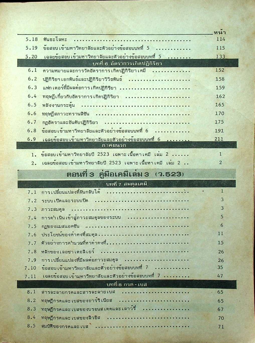 MODERN CHEMISTRY FOR ENTRANCE เล่ม 1-4