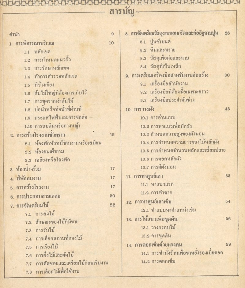 เทคนิคการสร้างอาคารเบื้องต้น (เทคนิคก่อสร้าง) : ผศ.พิภพ สุนทรสมัย