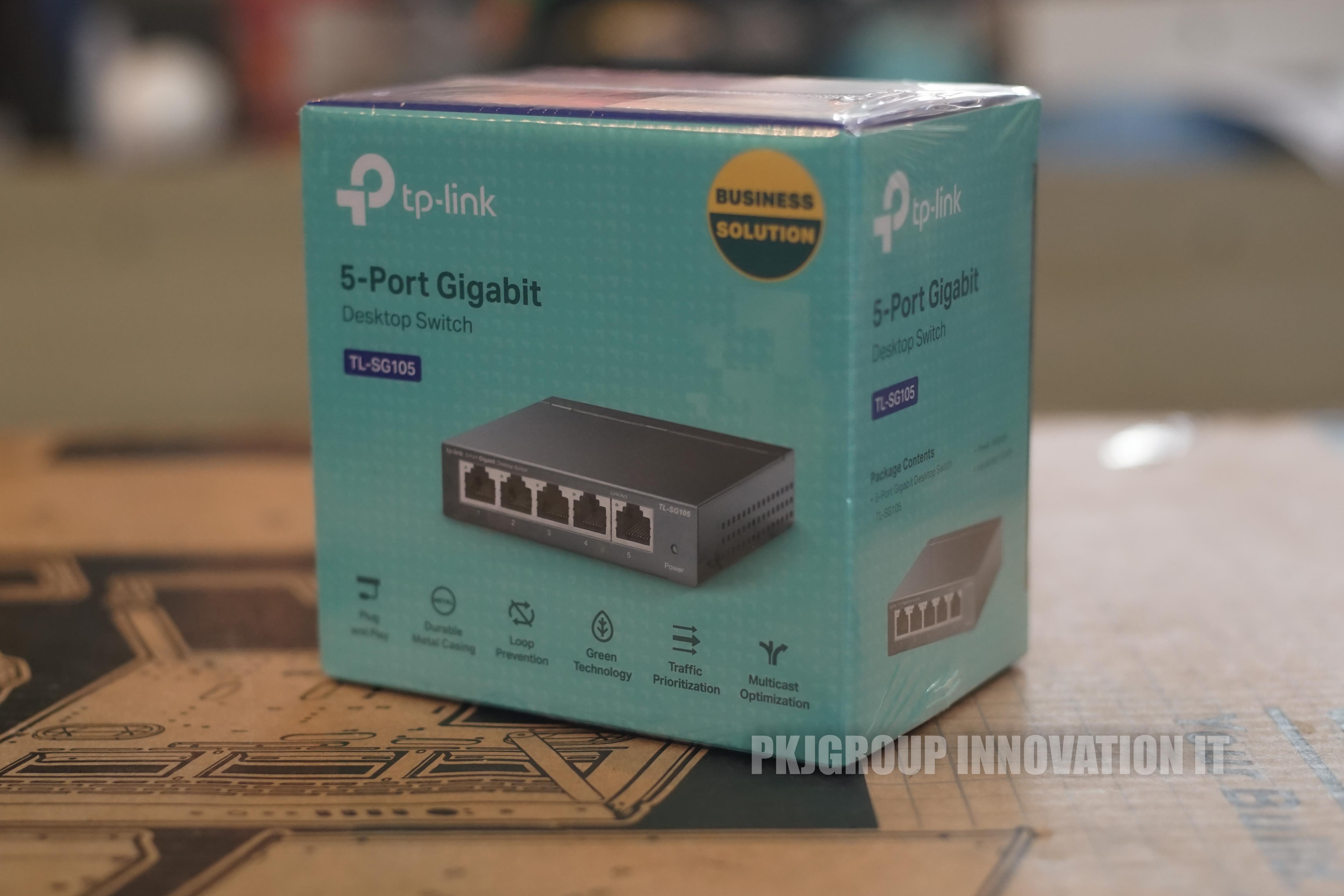 HUB 5 Port ของใหม่ TP-LINK TL-SG105(5") Desktop Hub Switch