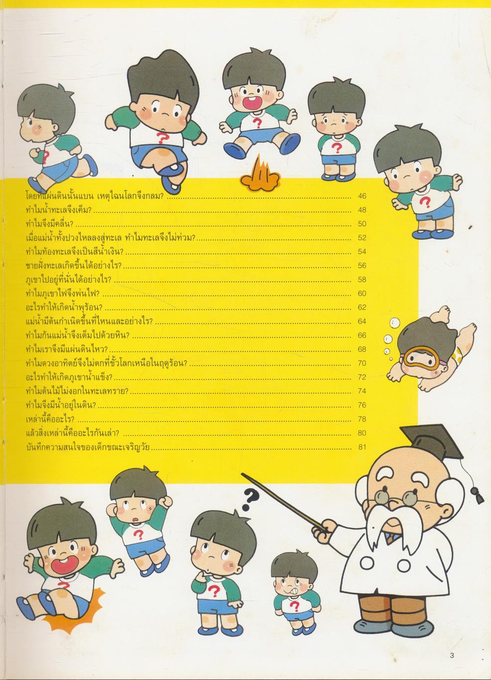 หนังสือชุดความรู้เบื้องต้นสำหรับเด็ก ท้องนภาและพิภพ