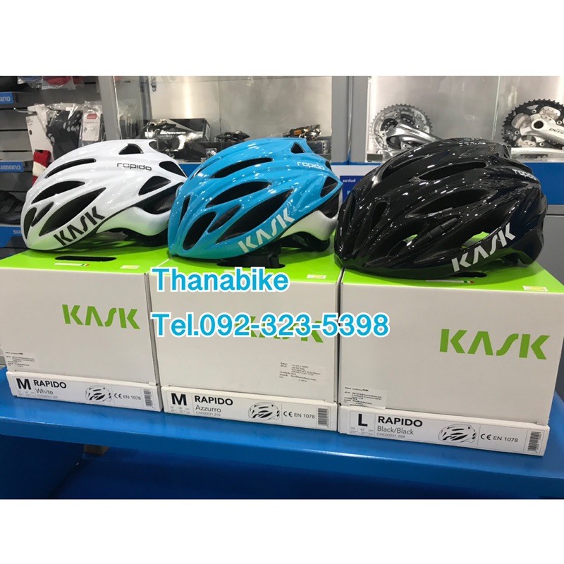 หมวกเสือหมอบ KASK รุ่น RAPIDO Made in Italy