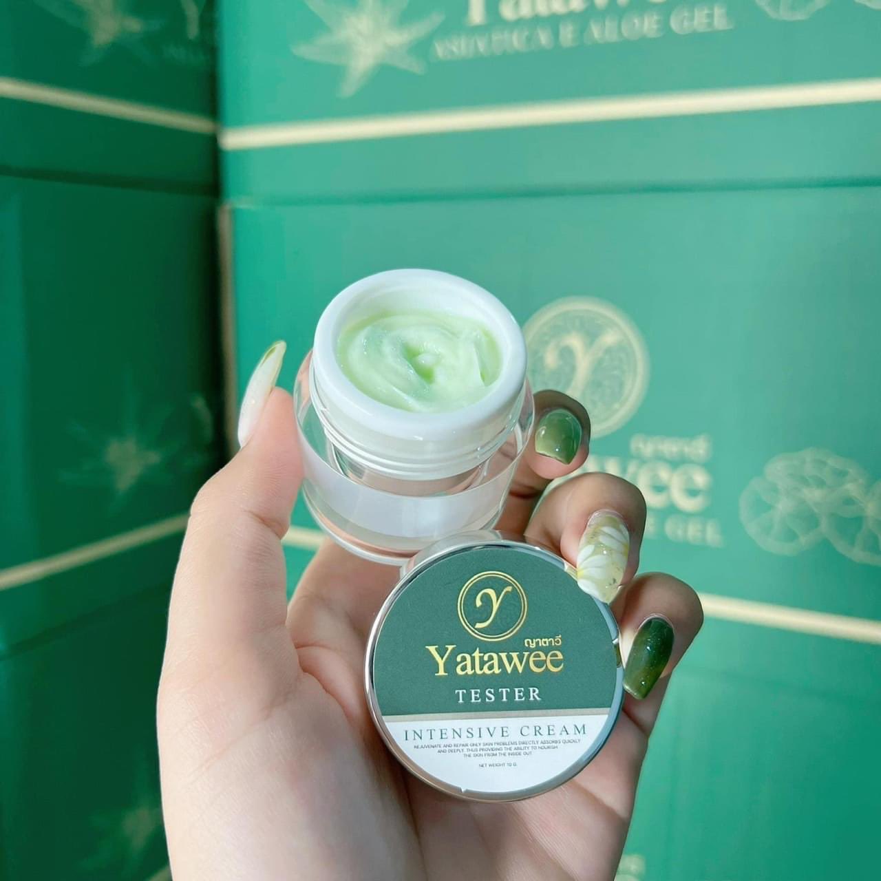 ครีมญาตาวี Yatawee ผิวอิ่มฟู ลดสิว หมองคล้ำ ขนาด 10 กรัม