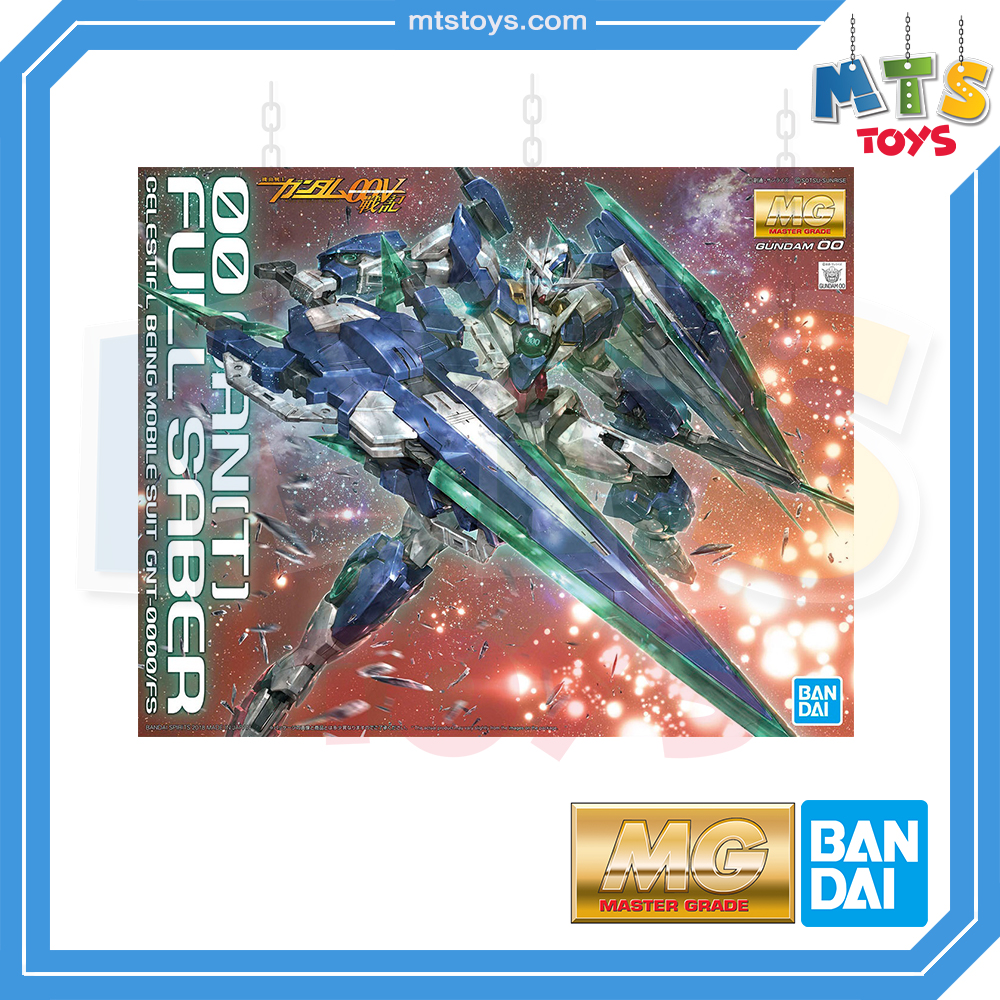 **MTS Toys**กันดั้ม MG 1/100 Master Grade Gundam : GNT-0000/FS 00 Qan[T] Full Saber