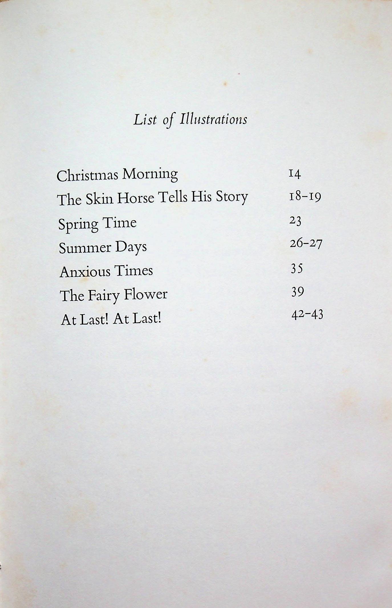 The VELVETEEN RABBIT