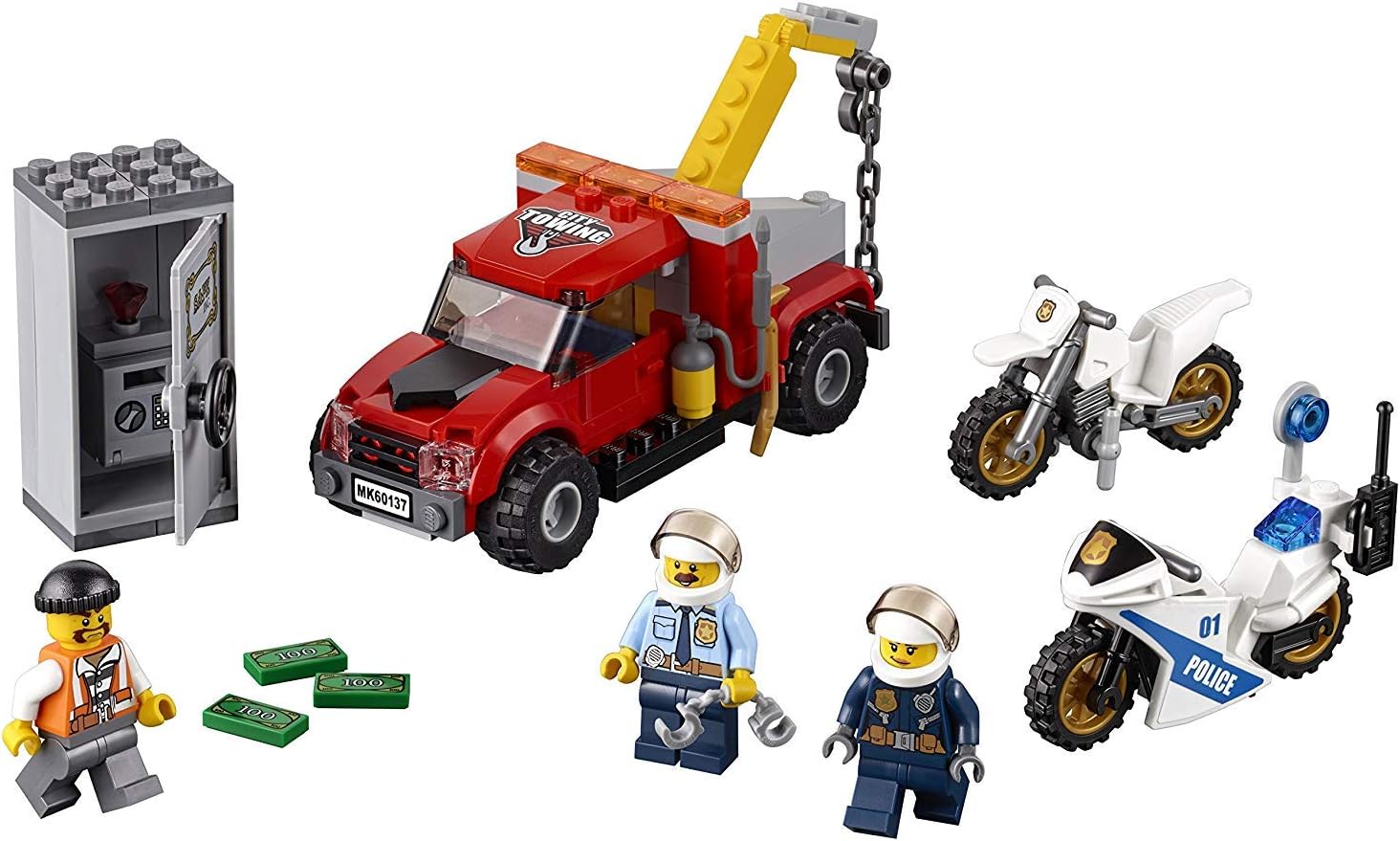 **MTS Toys**เลโก้ Lego 60137 City : Tow Truck Trouble