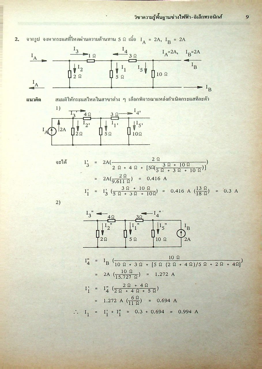 คู่มือเตรียมสอบเข้า ปวส. - ปริญญาตรี ไฟฟ้า