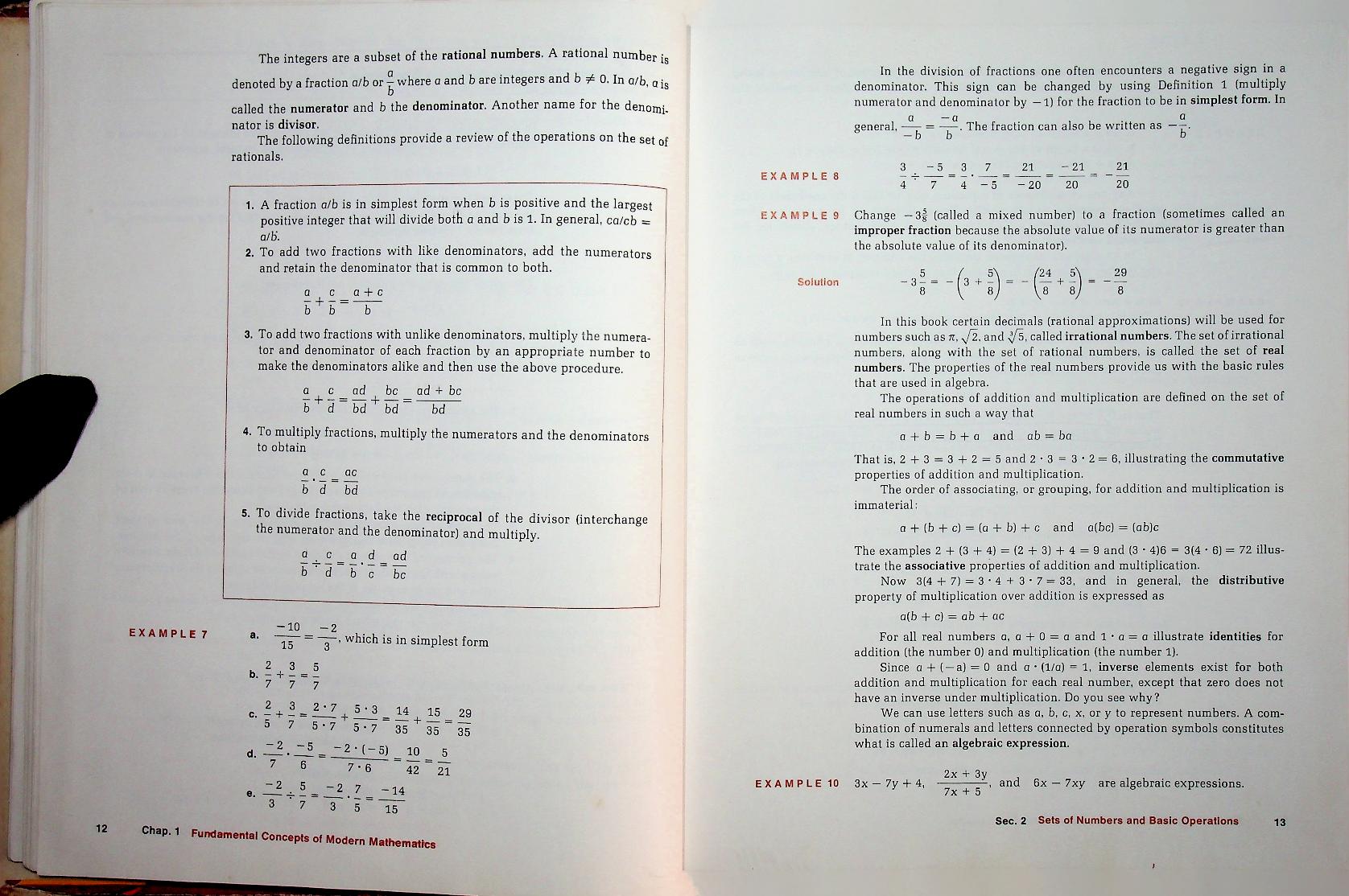 Finite Mathematics with Application to Business and the Social Sciences