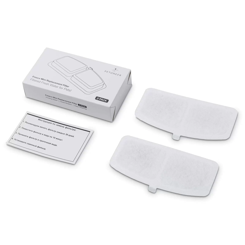 แผ่นกรองน้ำพุแมว Petoneer Replacement Filters FS040