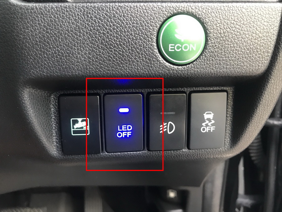 สวิทช์ LED OFF(N) Honda switch for Jazz City HRV CRV Civic Accord (NEW)