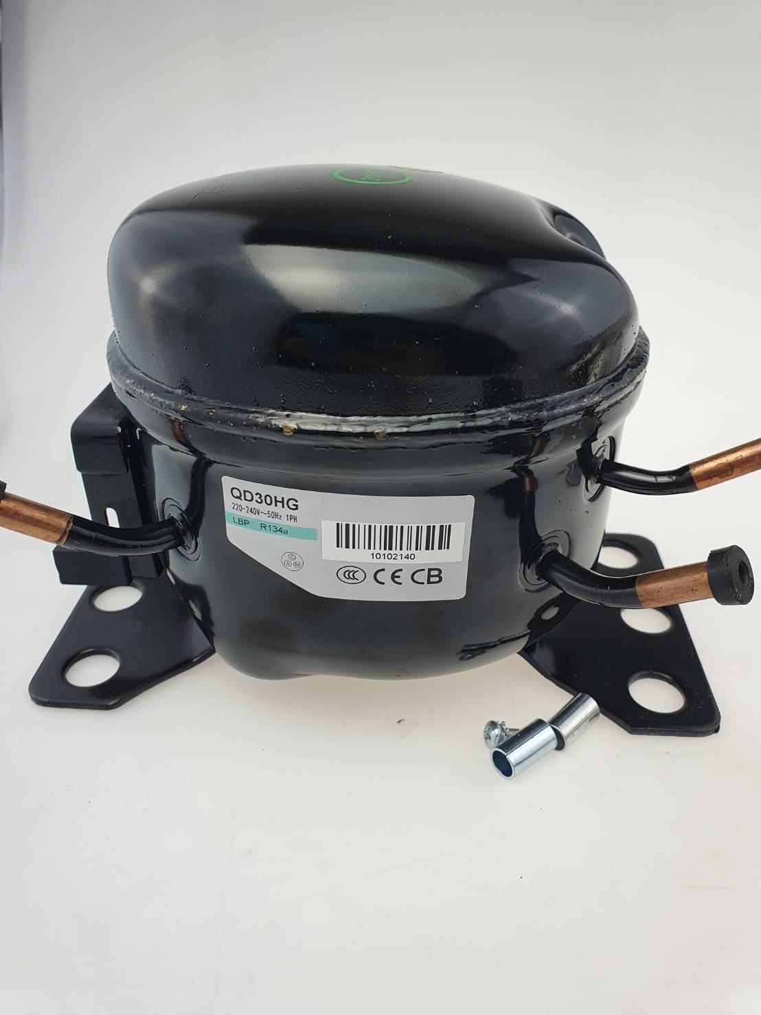 QD30HG คอมเพรสเชอร์ 1/12 แรงม้า R134a LBP สำหรับตู้แช่ ตู้เย็น Compressor ของใหม่ พร้อมอุปกรณ์ ดีเลย์ โอเวอร์โหลด