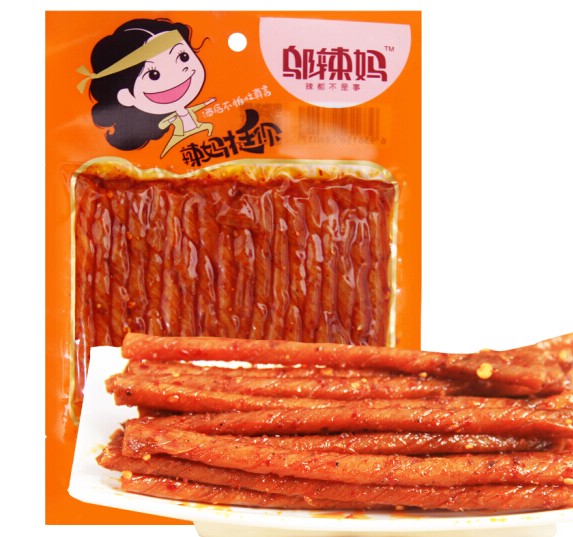 ล่าเถียว เต้าหู้แท่งเกลียวปรุงรสหม่าล่า 70g
