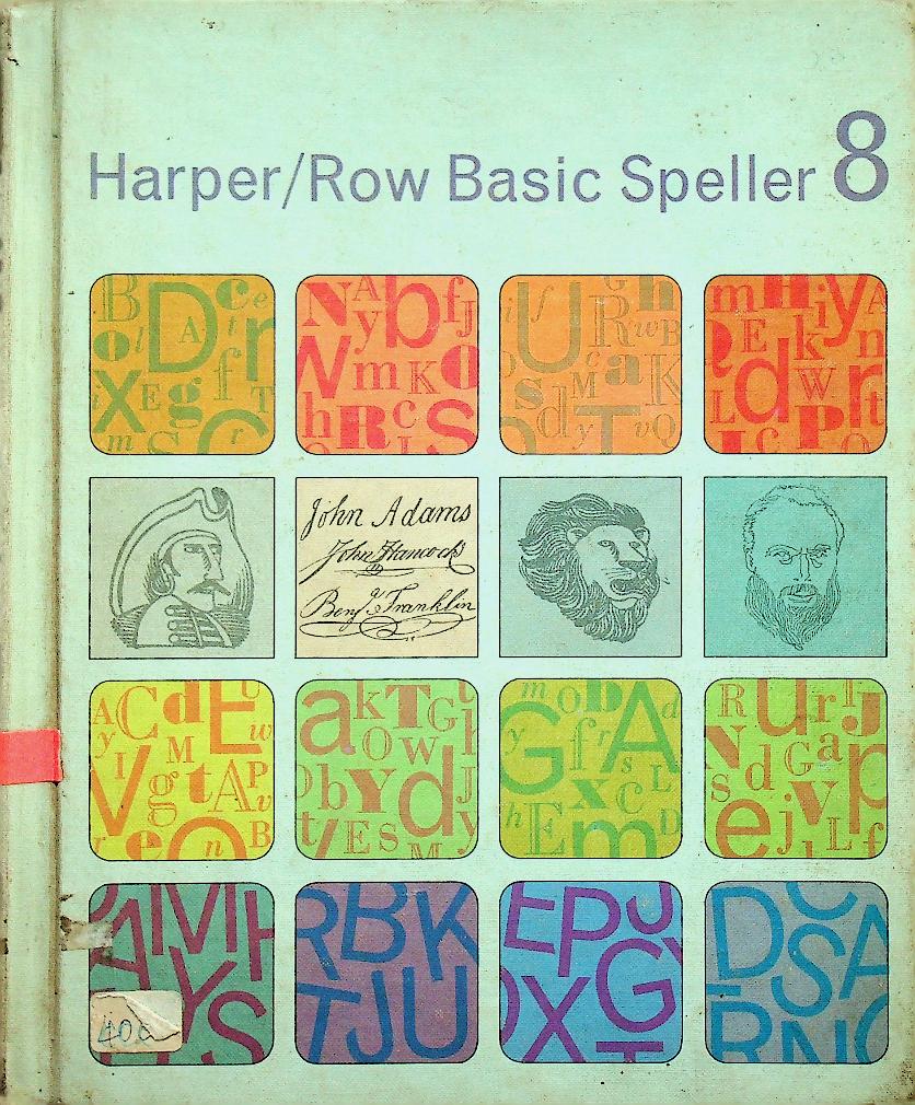 Harper/Row Basic Speller 8
