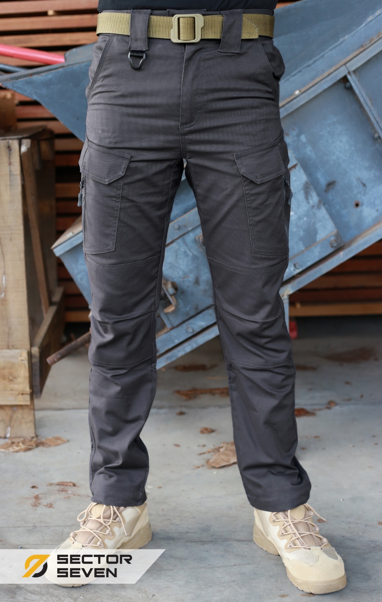 🇹🇭 28 ไทยแลนด์ แทคติคอล กางเกงขายาว SECTOR SEVEN IX12 ผ้ายืด