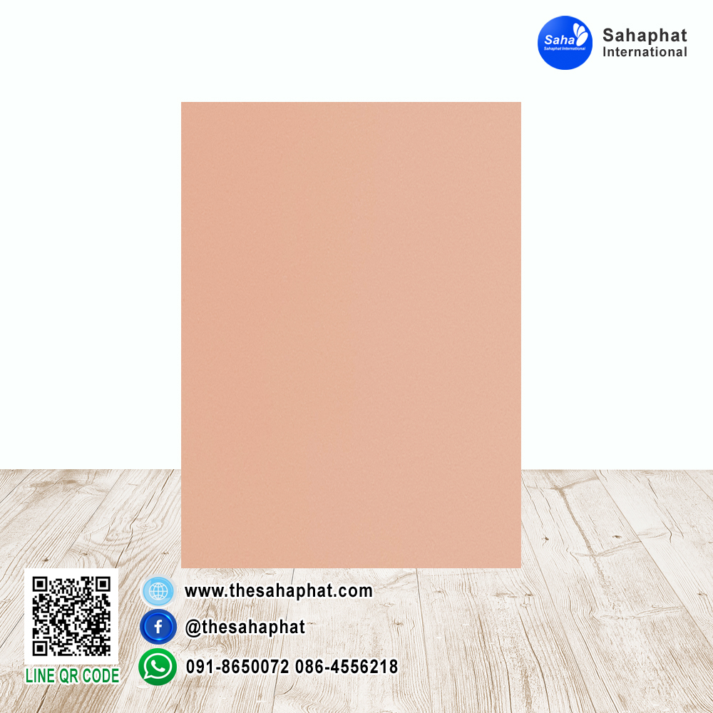 ปกเอ4 สีพื้น No.24 A4 หนา 180 แกรม บรรจุ 50 แผ่น