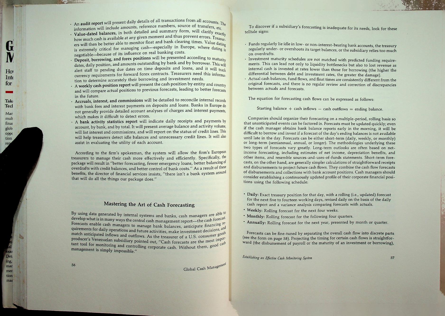 Global Cash Management