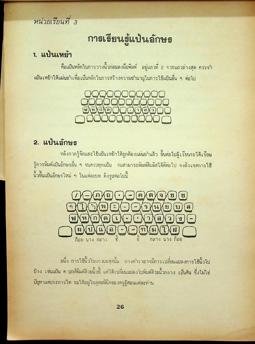 พิมพ์ดีดไทย 1-2