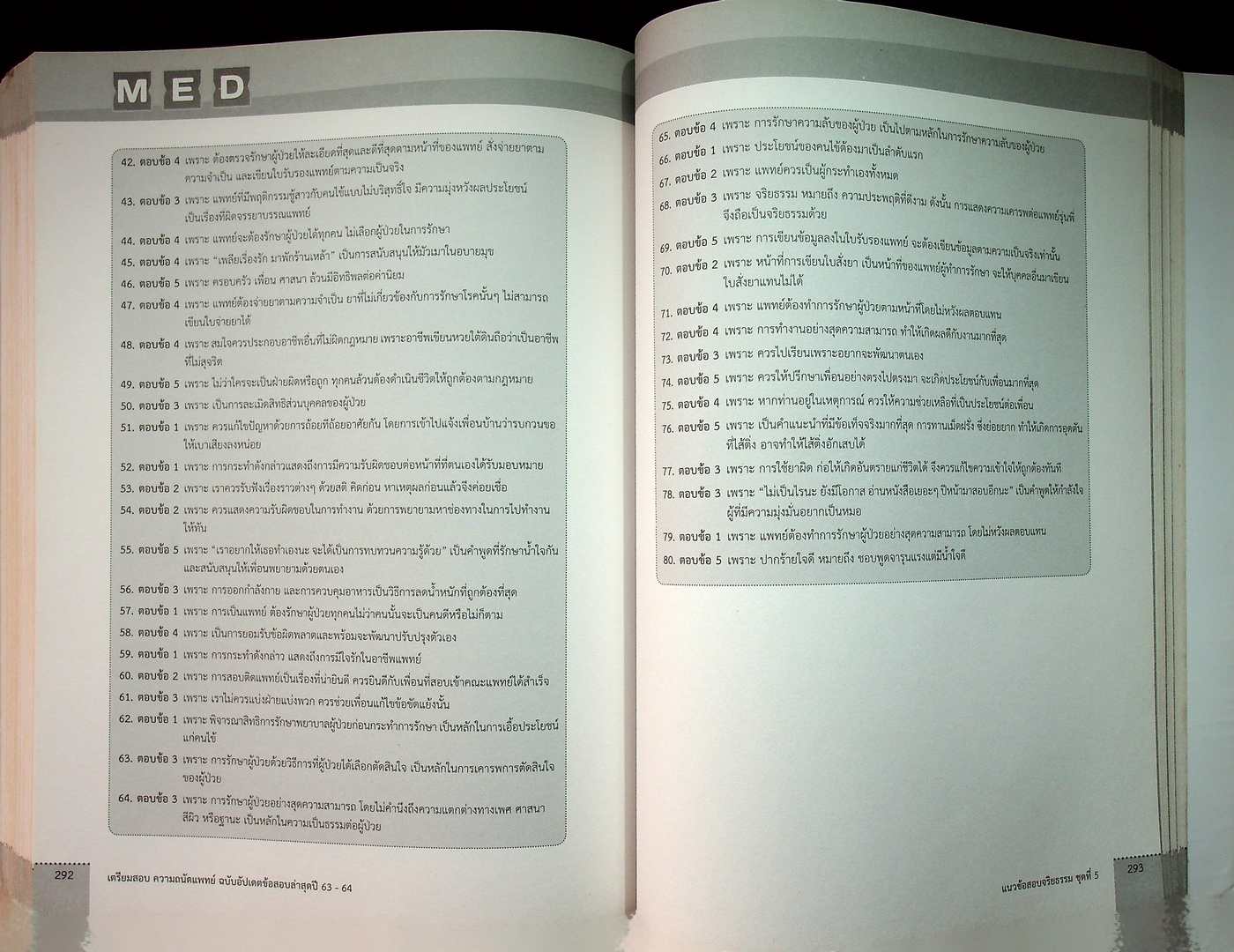 เตรียมสอบ ความถนัดแพทย์ ฉบับอัปเดตแนวข้อสอบล่าสุดปี 63-64
