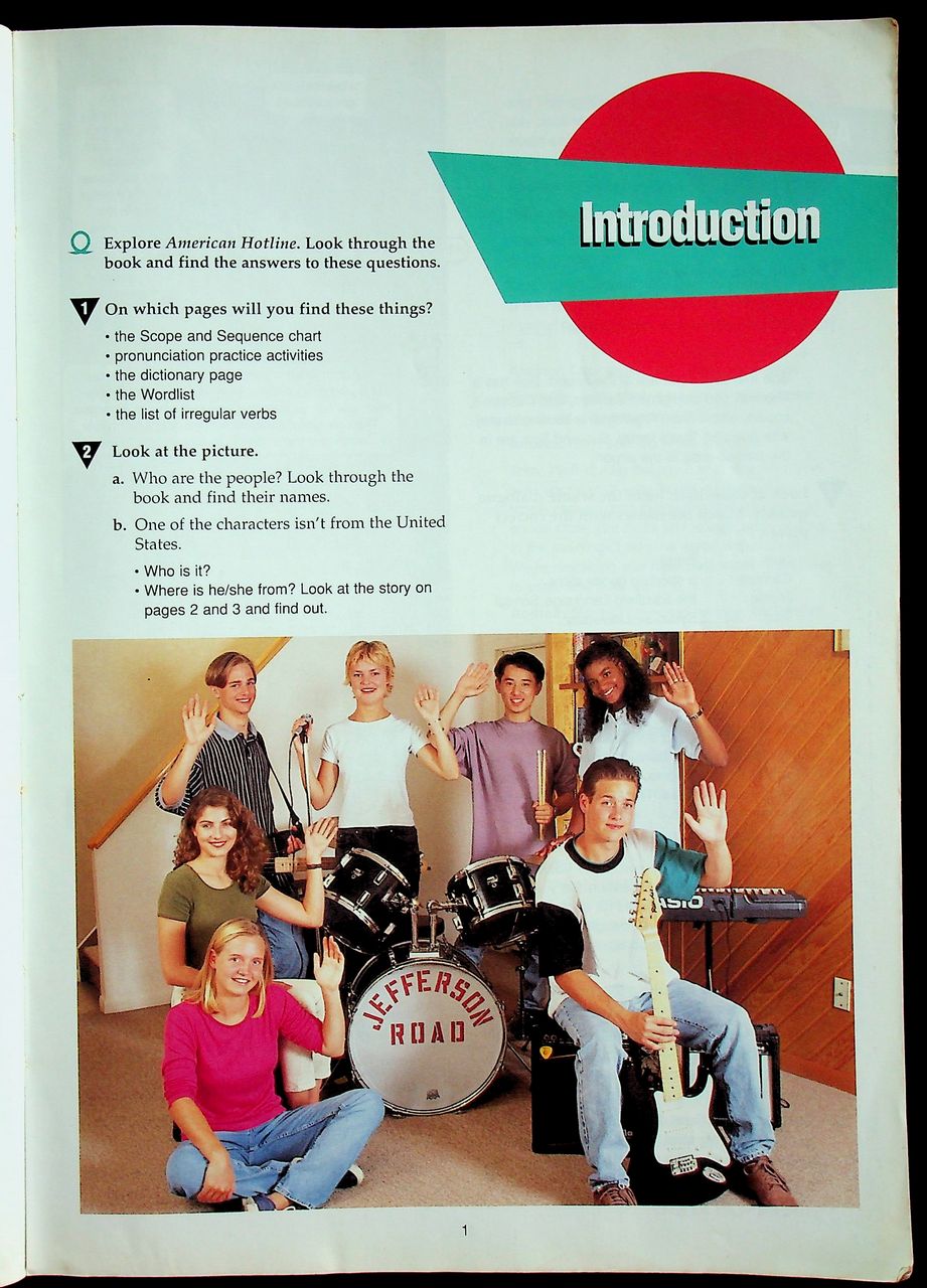 AMERICAN Hotline Intermediate Student Book