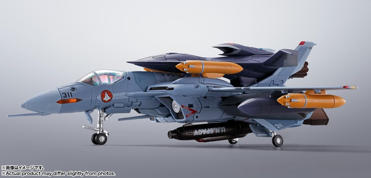**MTS Toys**Hi-Metal R Macross : VF-0A Phoenix+QF2200D-B Ghost [Shin Kudo Use]