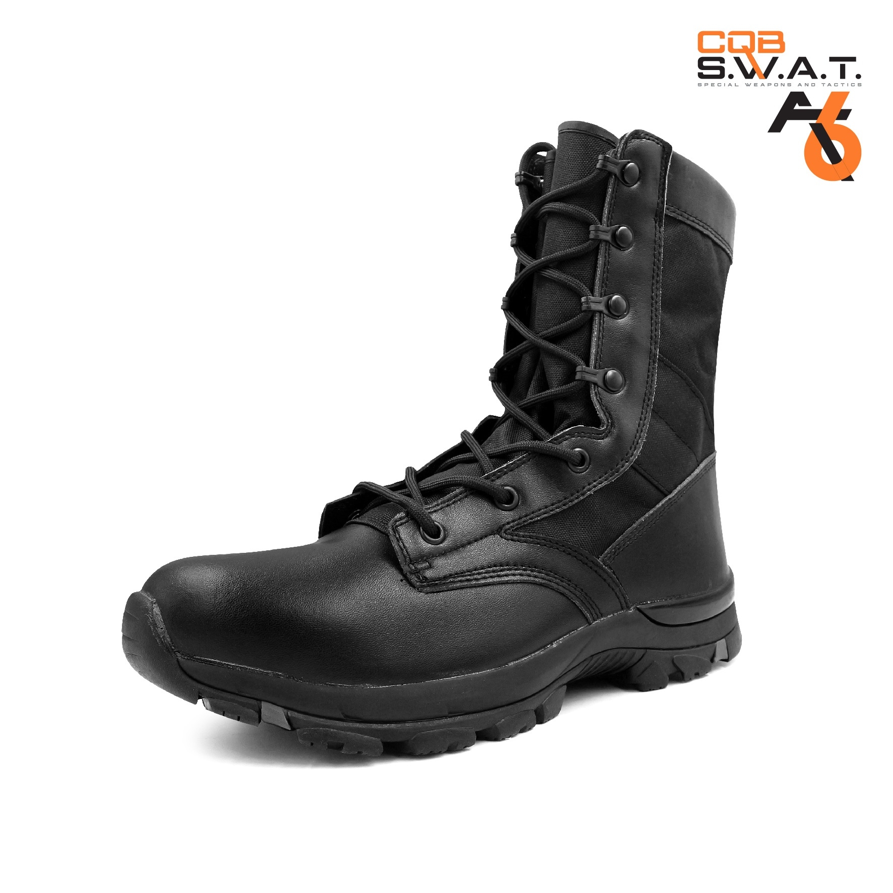 🇹🇭 465 ไทยแลนด์ แทคติคอล รองเท้า CQB SWAT A6 รองเท้าทหาร รองเท้าหนัง รองเท้านักศึกษาวิชาทหาร