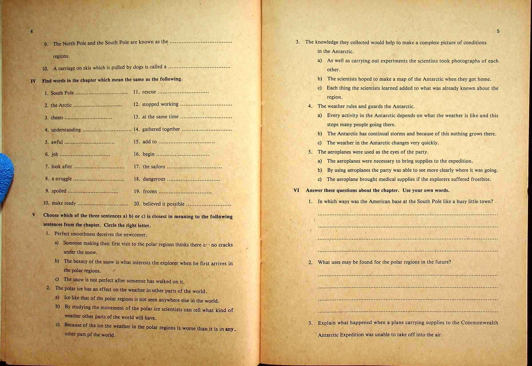 WORKBOOK EXPLORING OUR WORLD ENGLISH 513-514, 533-534 FOR M.5