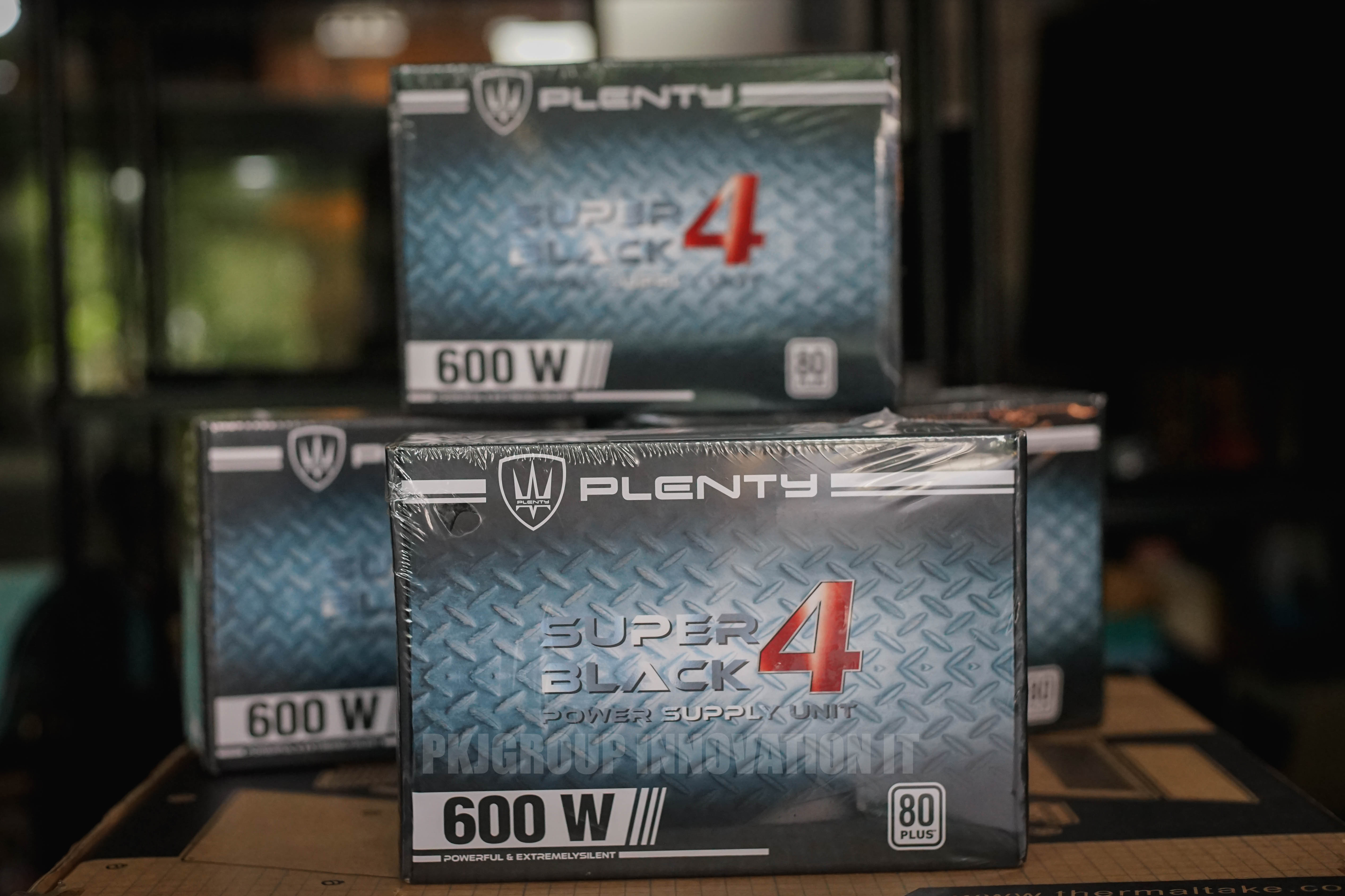 PC Power Plenty Super Black 4 600W